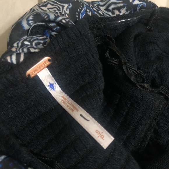 Free People Side Swept Tunic Dark Navy - Picture 6 of 9